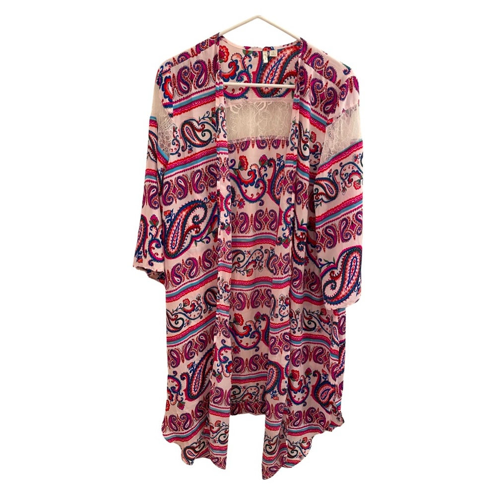 EST 1946 Womens Top/Cover Up Pink Size Small